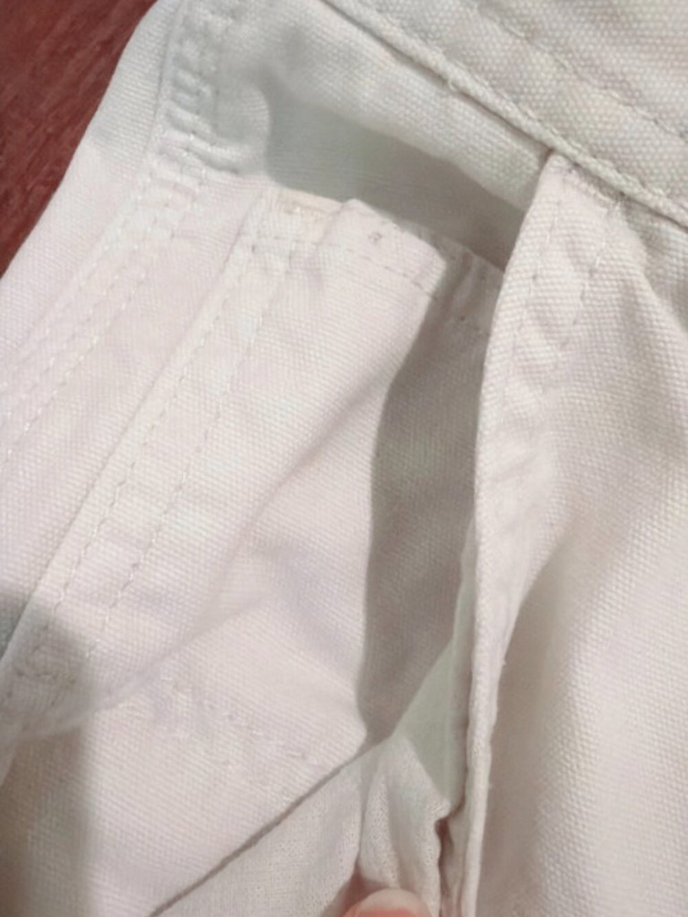 H&M Relaxed Fit White Cargo Pants Men's US 40 - Picture 3 of 8